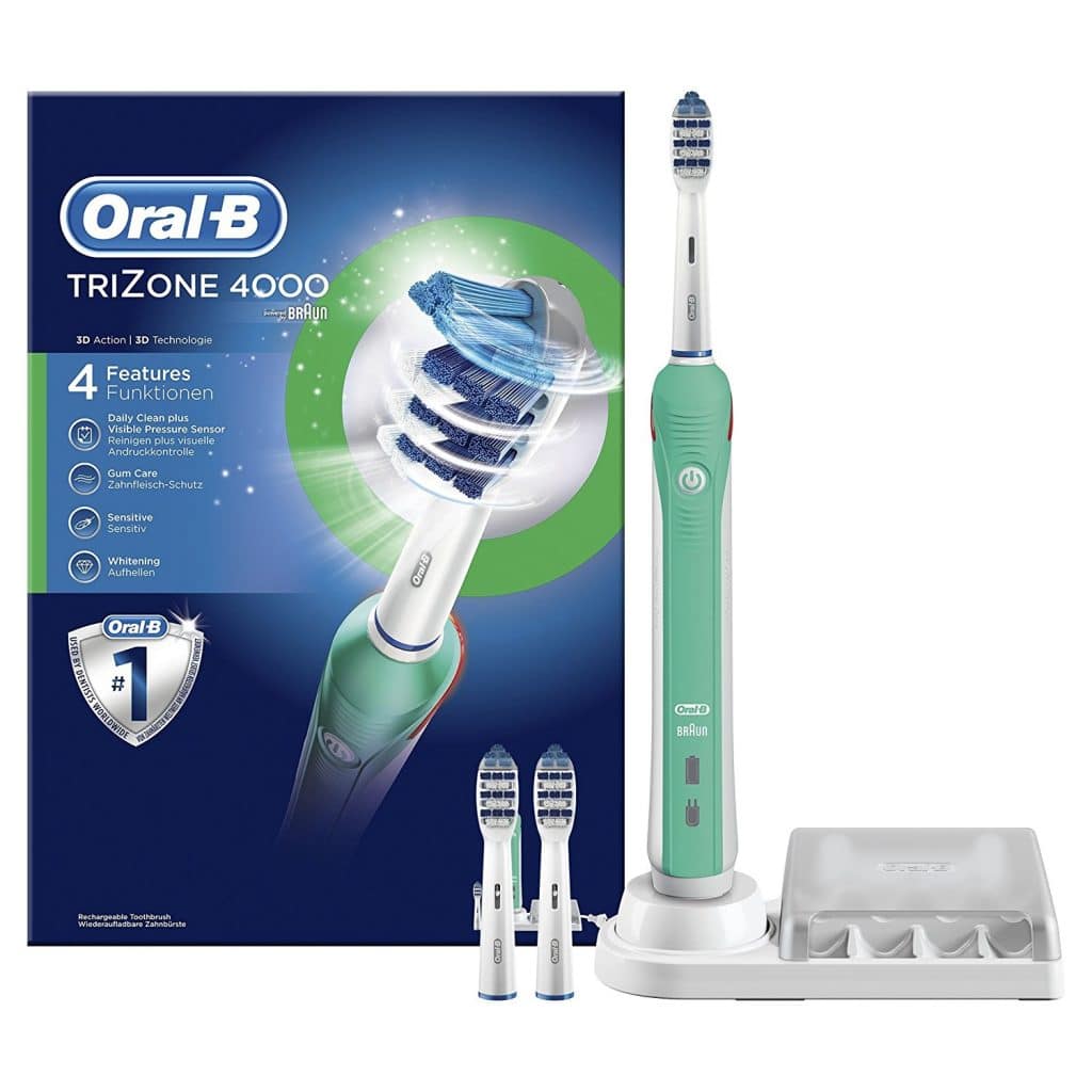 Oral -B 4000 Brosse à Dents Electrique Rechargeable